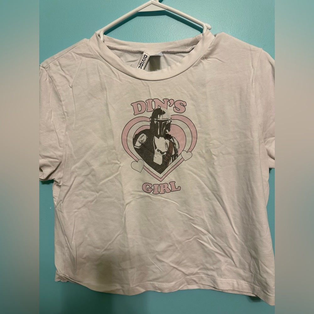 The Mandalorian Din’s Girl Baby Tee